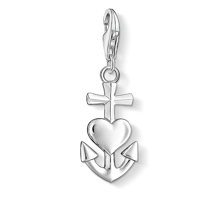 Charm Pendant "Cross, Heart, Anchor"