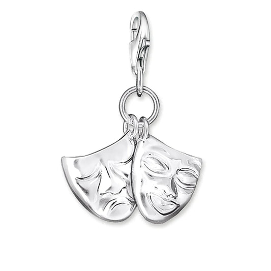 Charm Pendant Theatre Masks