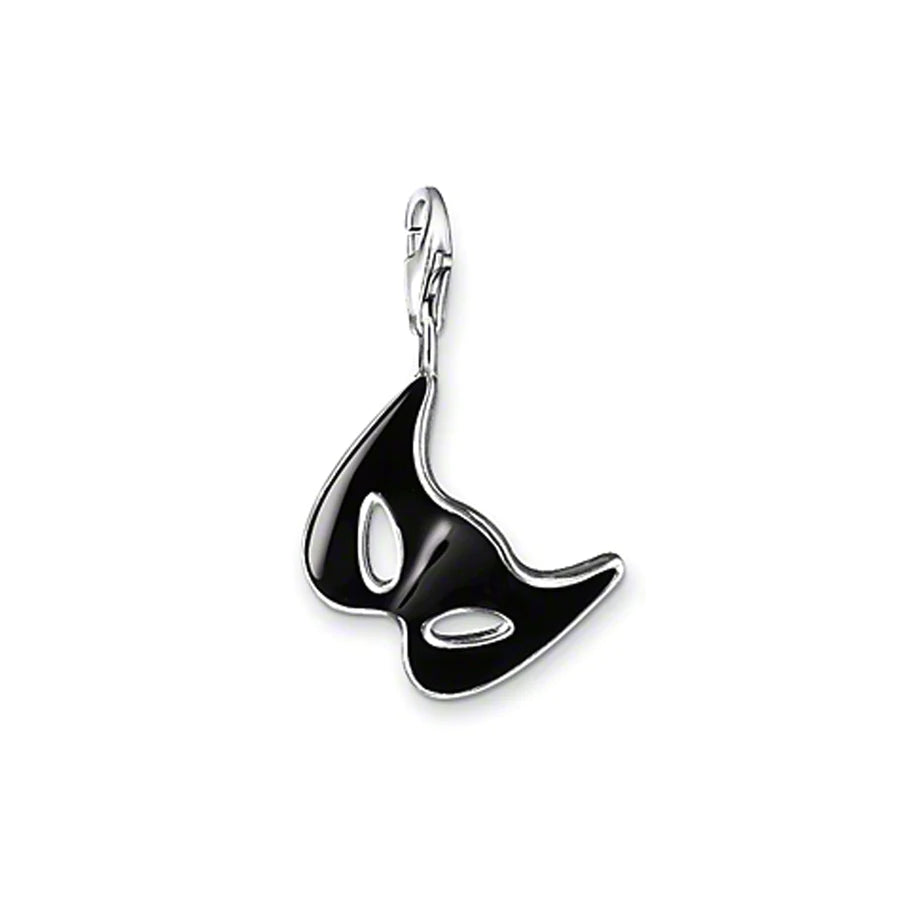 Charm Pendant "Black Cat Mask"