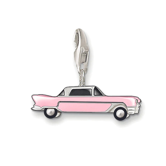 Charm Pendant "Pink Car"