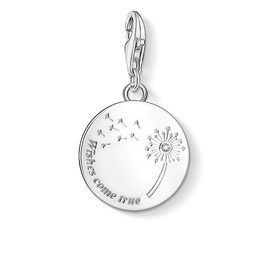 Charm Pendant "Dandelion Wishes Come True"