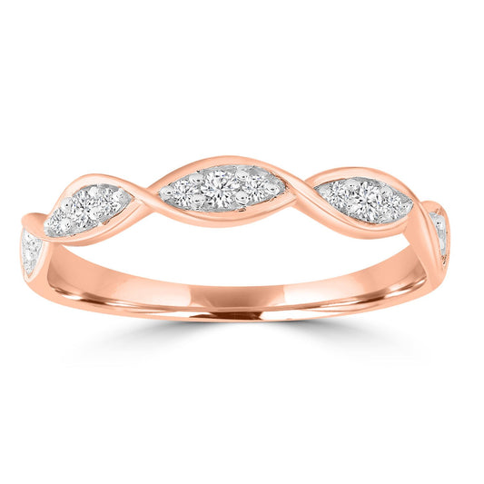 Rose Gold Diamond Ring