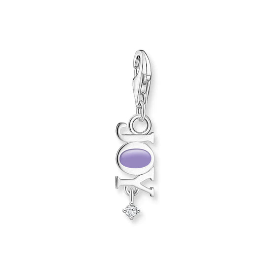 Charm Pendant Joy With Stone