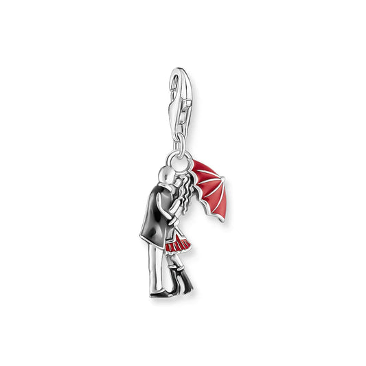 Kissing Couple Charm Pendant