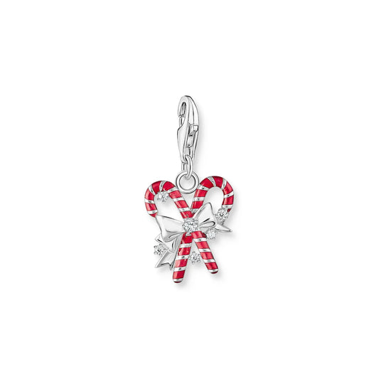 Candy Canes Charm Pendant