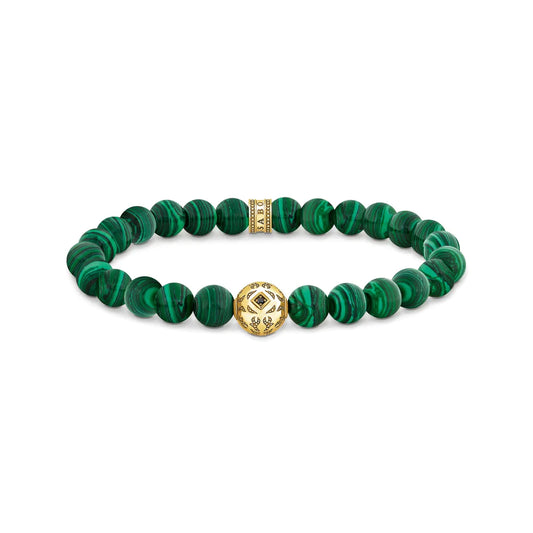 Rebel Wolf Malachite Bracelet