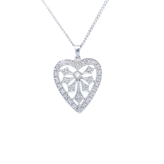 Diamond Heart Pendant