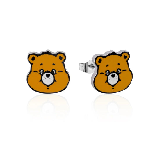 ECC Care Bears Tenderheart Bear Enamel Stud Earrings