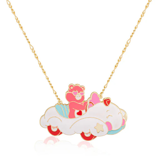 Care Bears Love-A-Lot Cloud Car Necklace