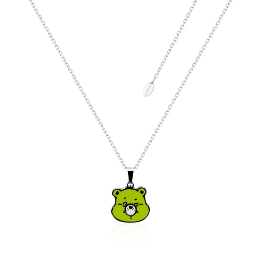 ECC Care Bears Good Luck Bear Enamel Necklace