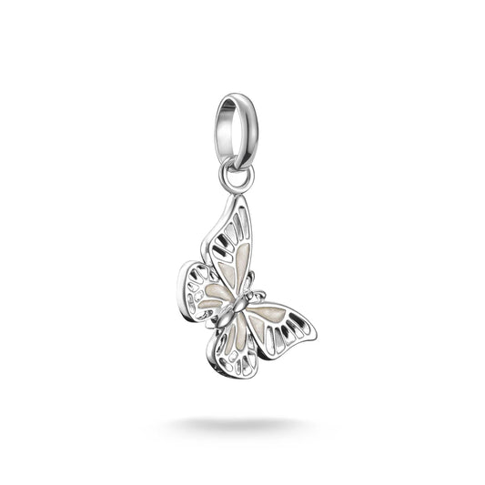 Connect Charm Butterfly Silver