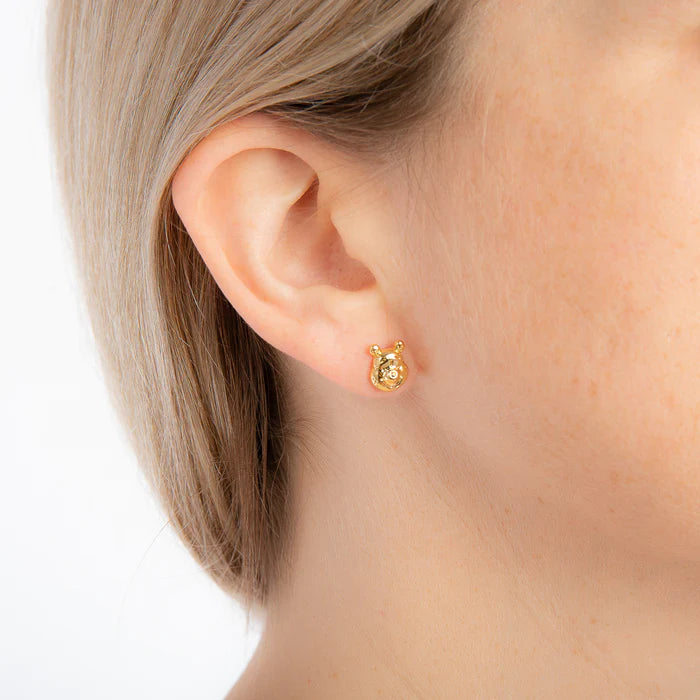 Winnie The Pooh Stud Earrings