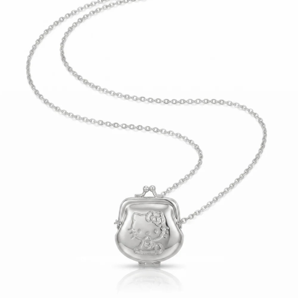 Sanrio Hello Kitty Kiss Lock Purse Necklace