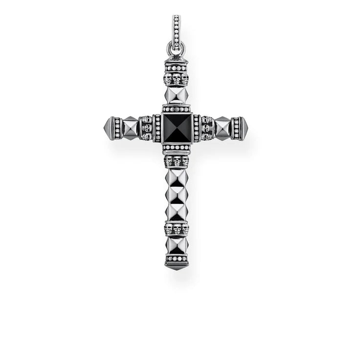 Pendant "Ethnic Cross Black"