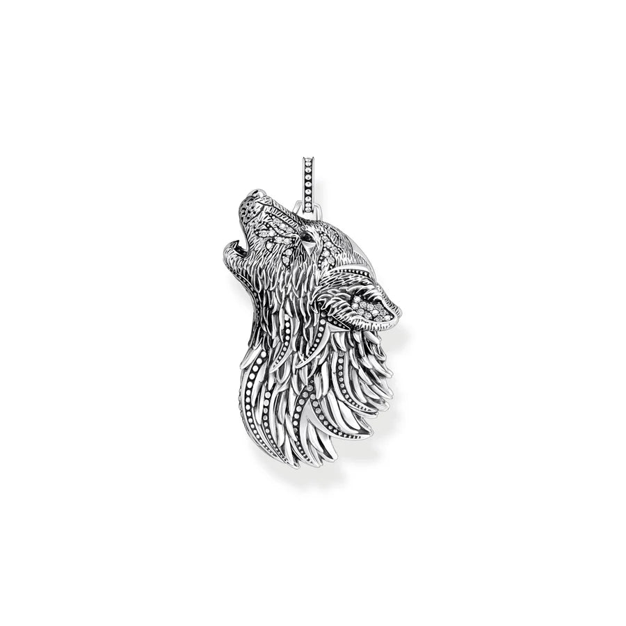 Rebel Wolf Pendant