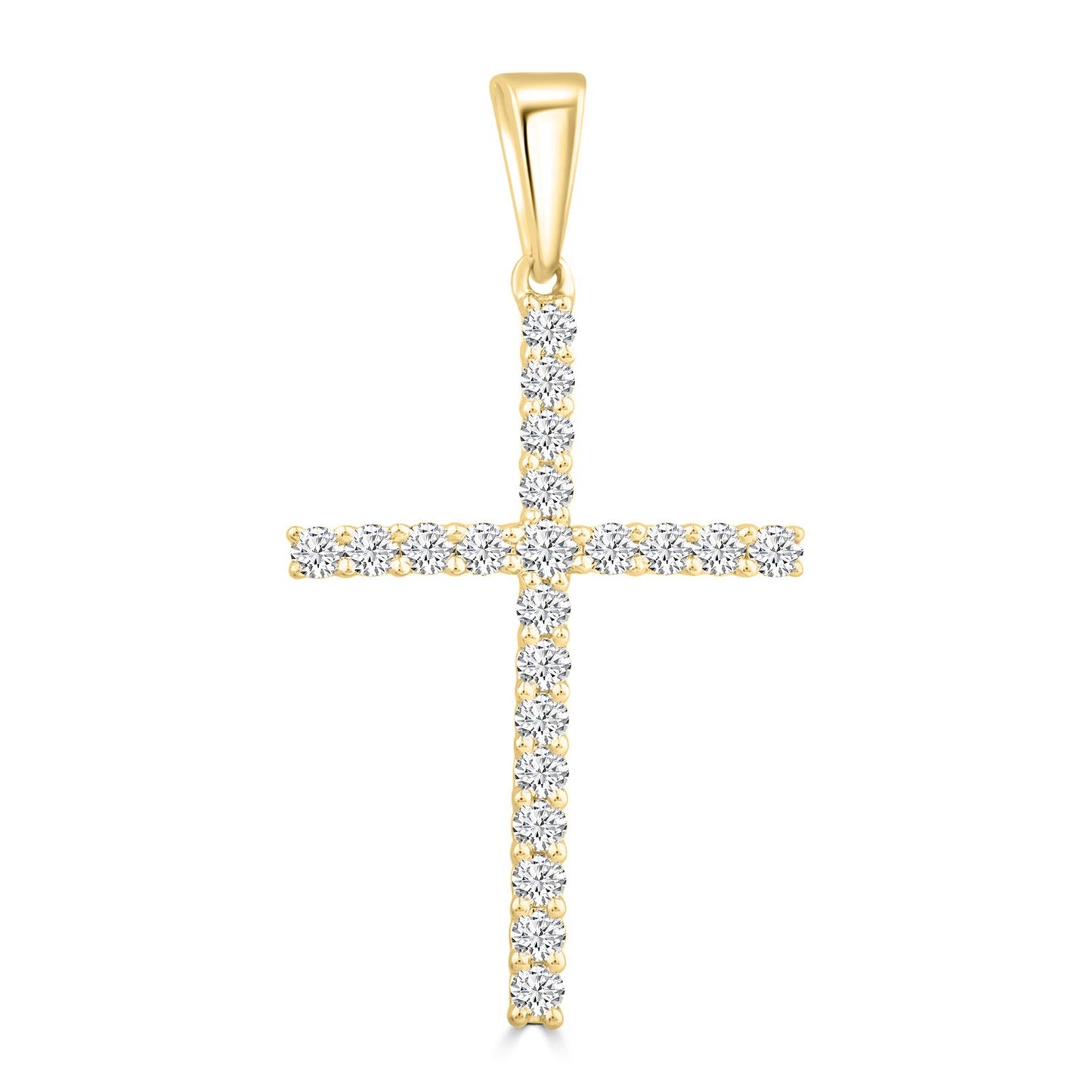 Diamond Cross Pendant