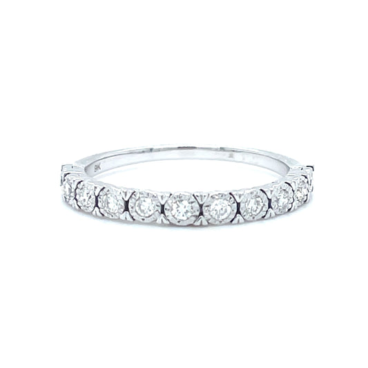 White Gold Diamond Ring