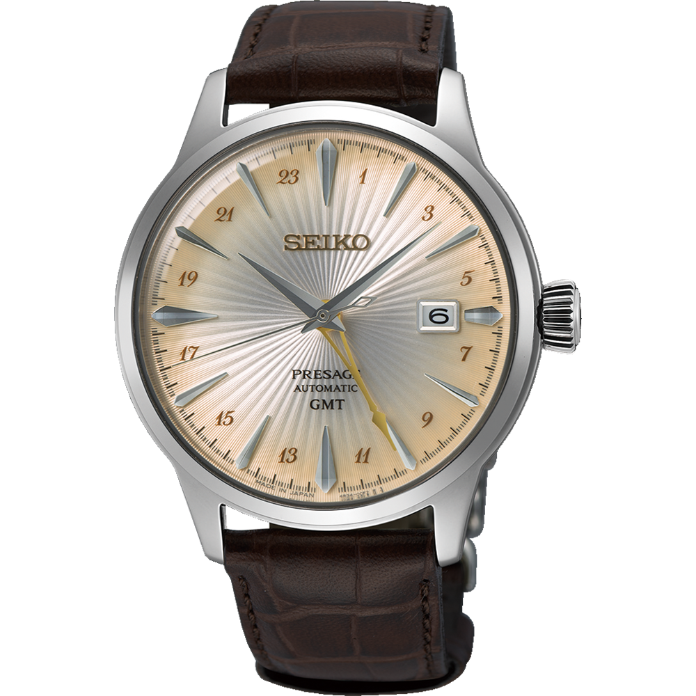 SEIKO Presage Cocktail Time Automatic G.M.T Watch