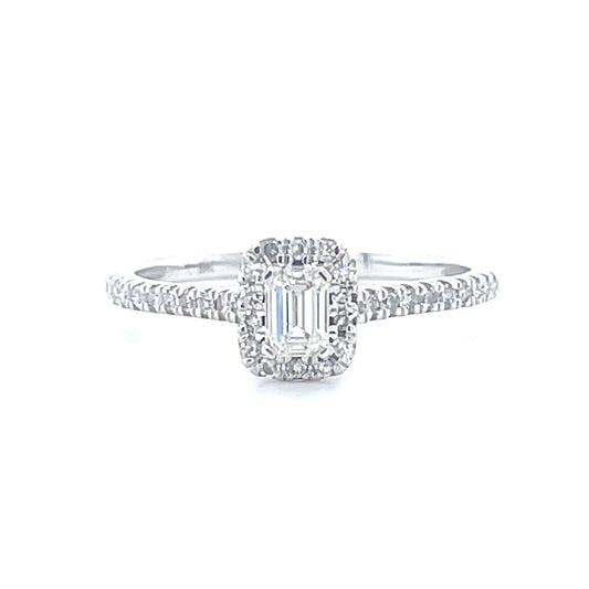 White Gold Diamond Ring