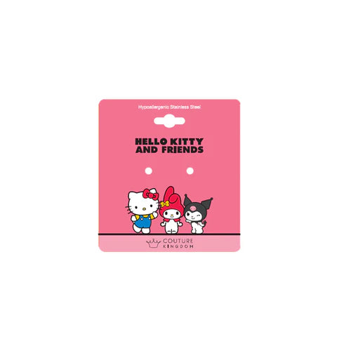 ECC Sanrio Hello Kitty Tuxedo Sam Stud Earrings