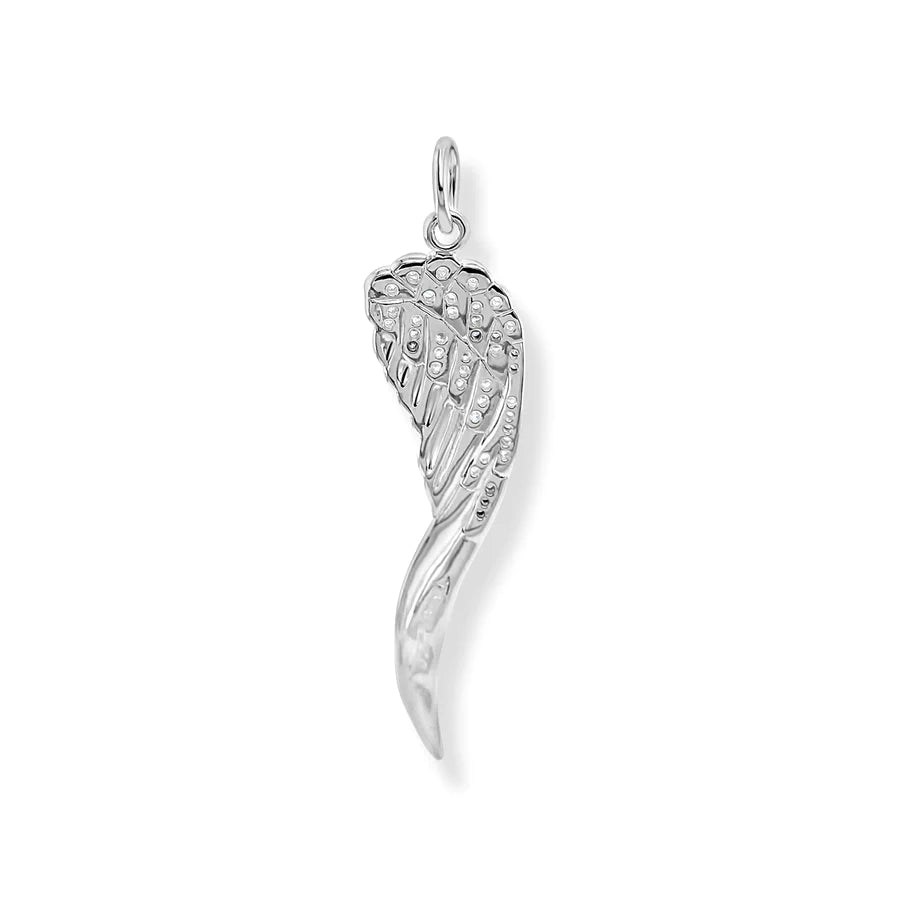 Pendant Angel Wing With Stones