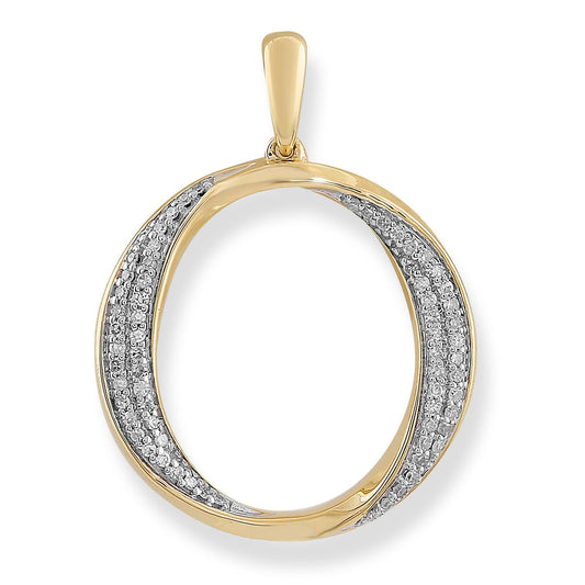 Yellow Gold Diamond Pendant