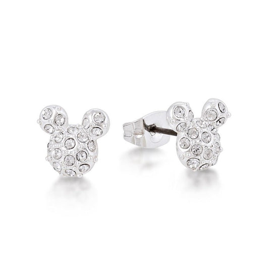 Mickey Mouse Crystal Stud Earrings