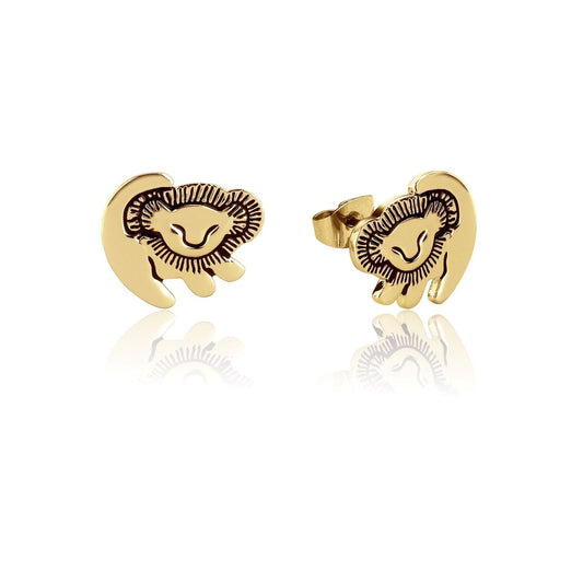 Simba Stud Earrings - Gold