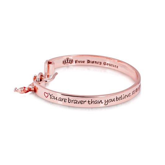 Winnie the Pooh Bangle - Rose Gold