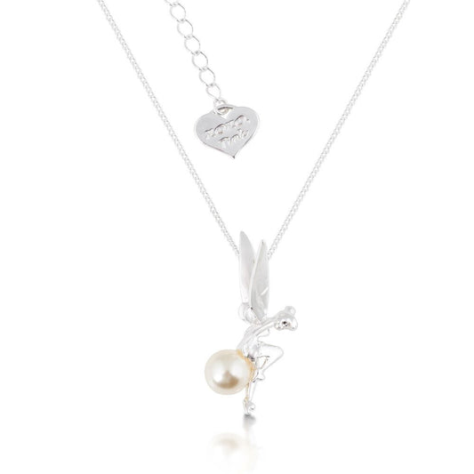Tinker Bell Pearl Necklace - Silver