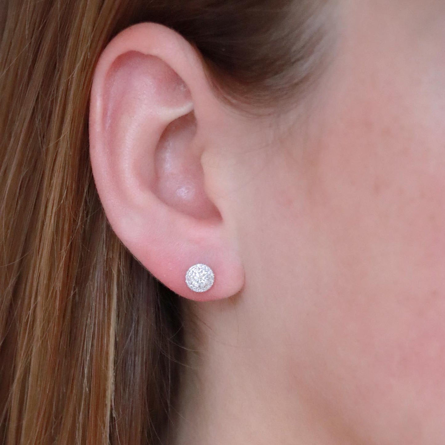 Diamond Stud Earrings