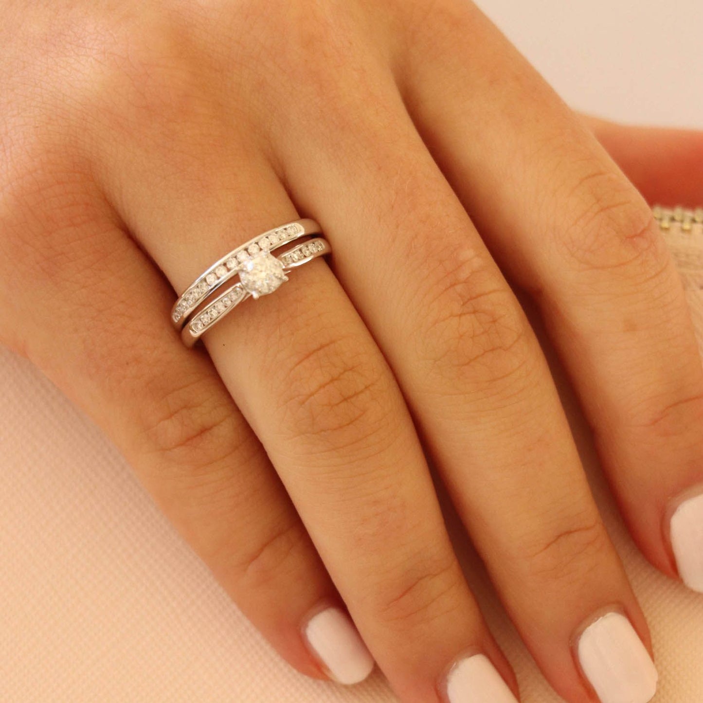 Diamond Bridal Set