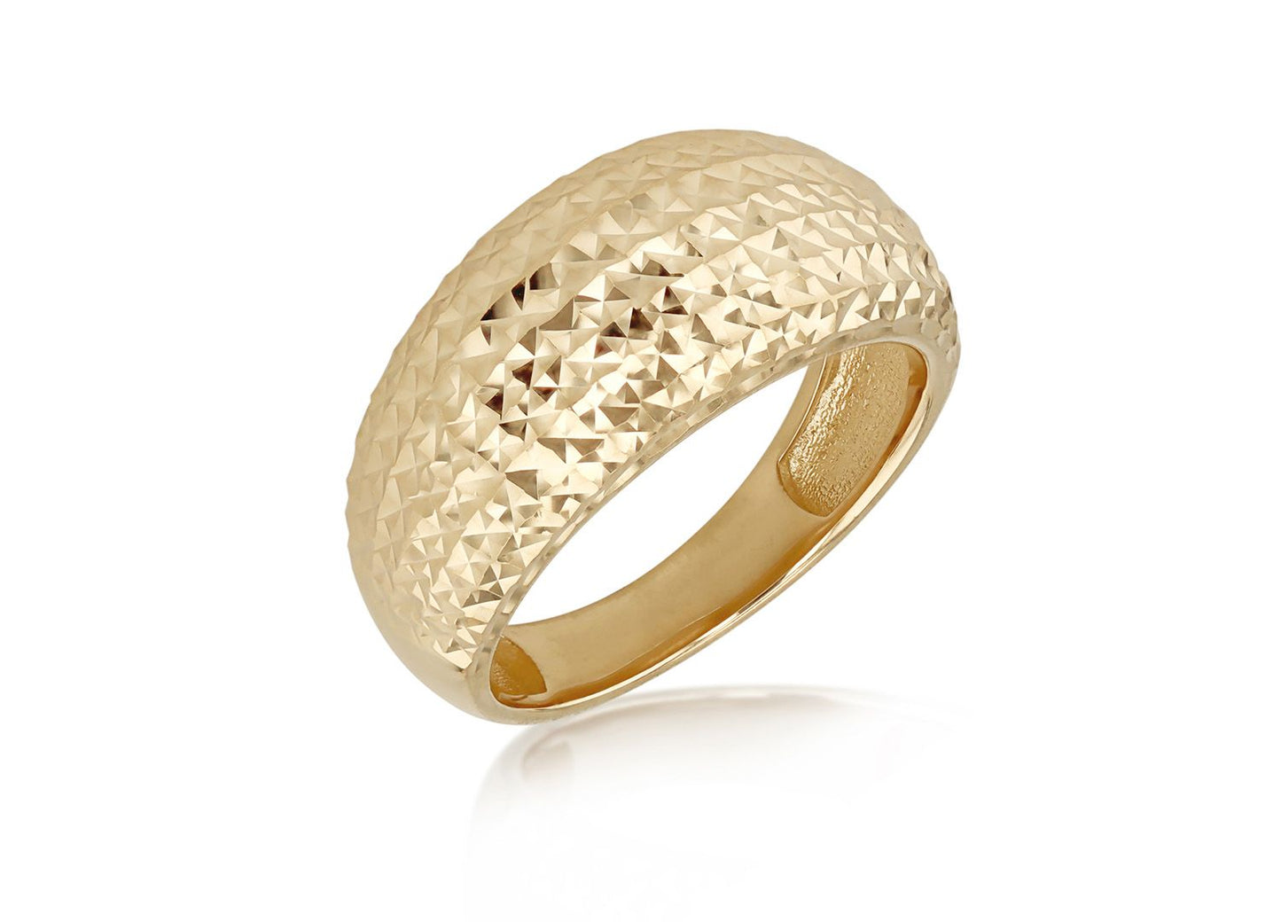 Yellow Gold Dome Ring