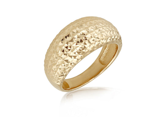 Yellow Gold Dome Ring