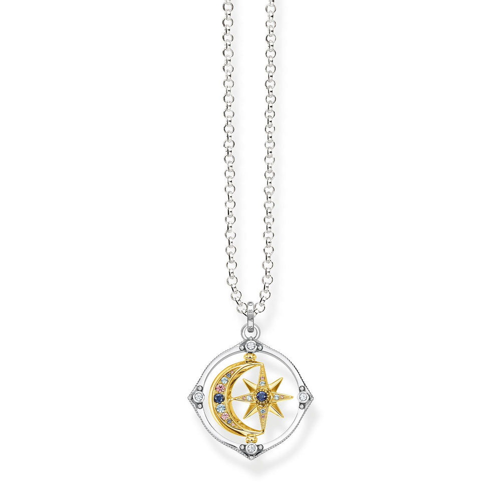 Necklace Star & Moon