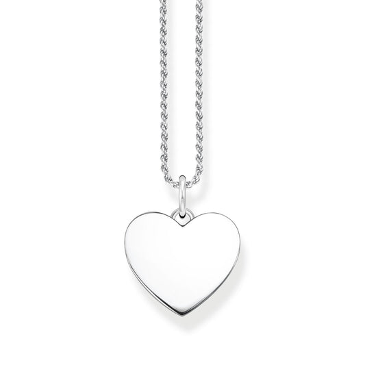 Necklace Heart Silver