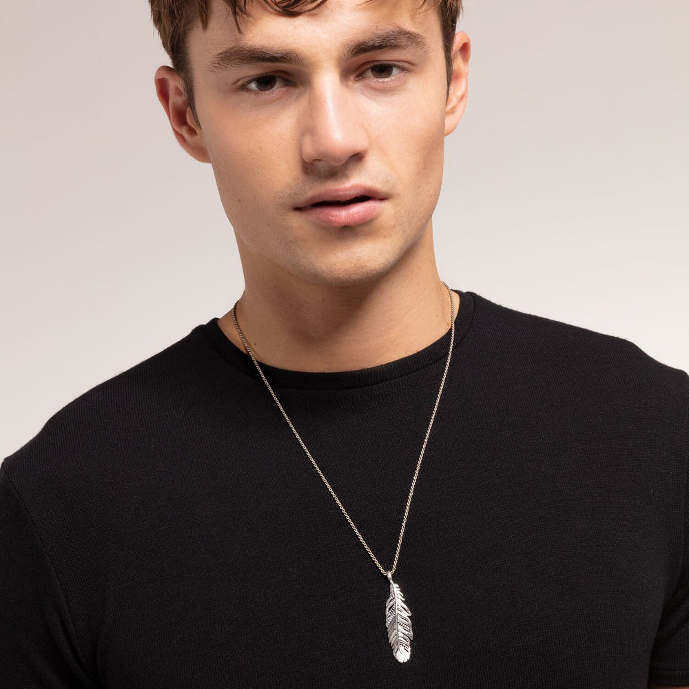 Pendant "Feather"