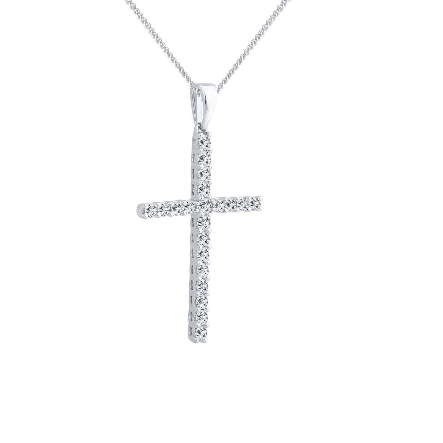Diamond Cross Pendant