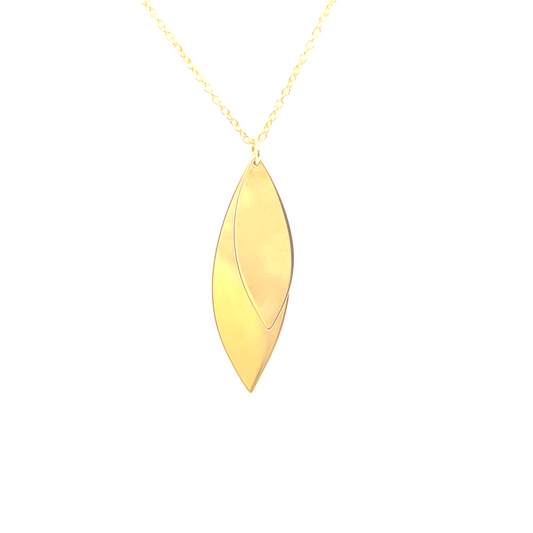 Double Leaf Necklace