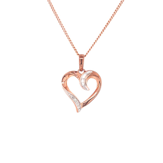 Diamond Heart pendant