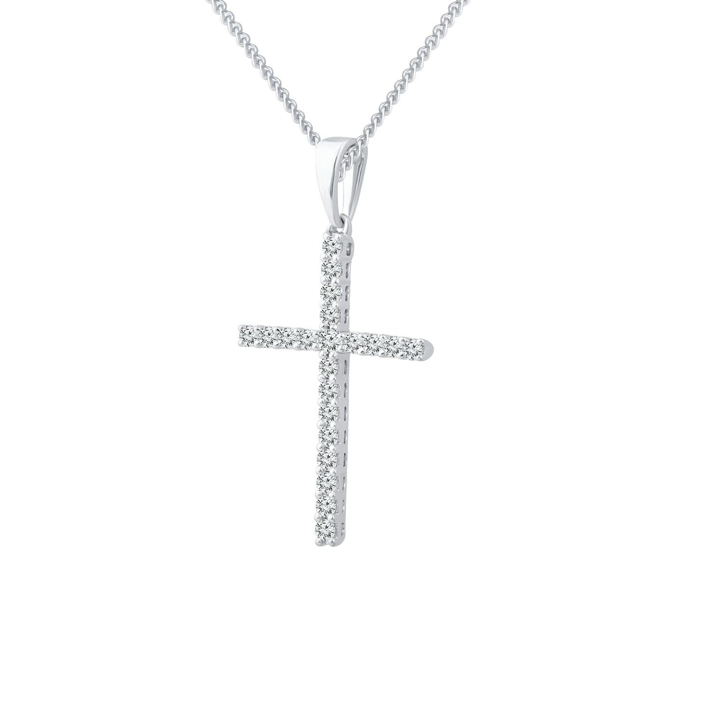 Diamond Cross Pendant