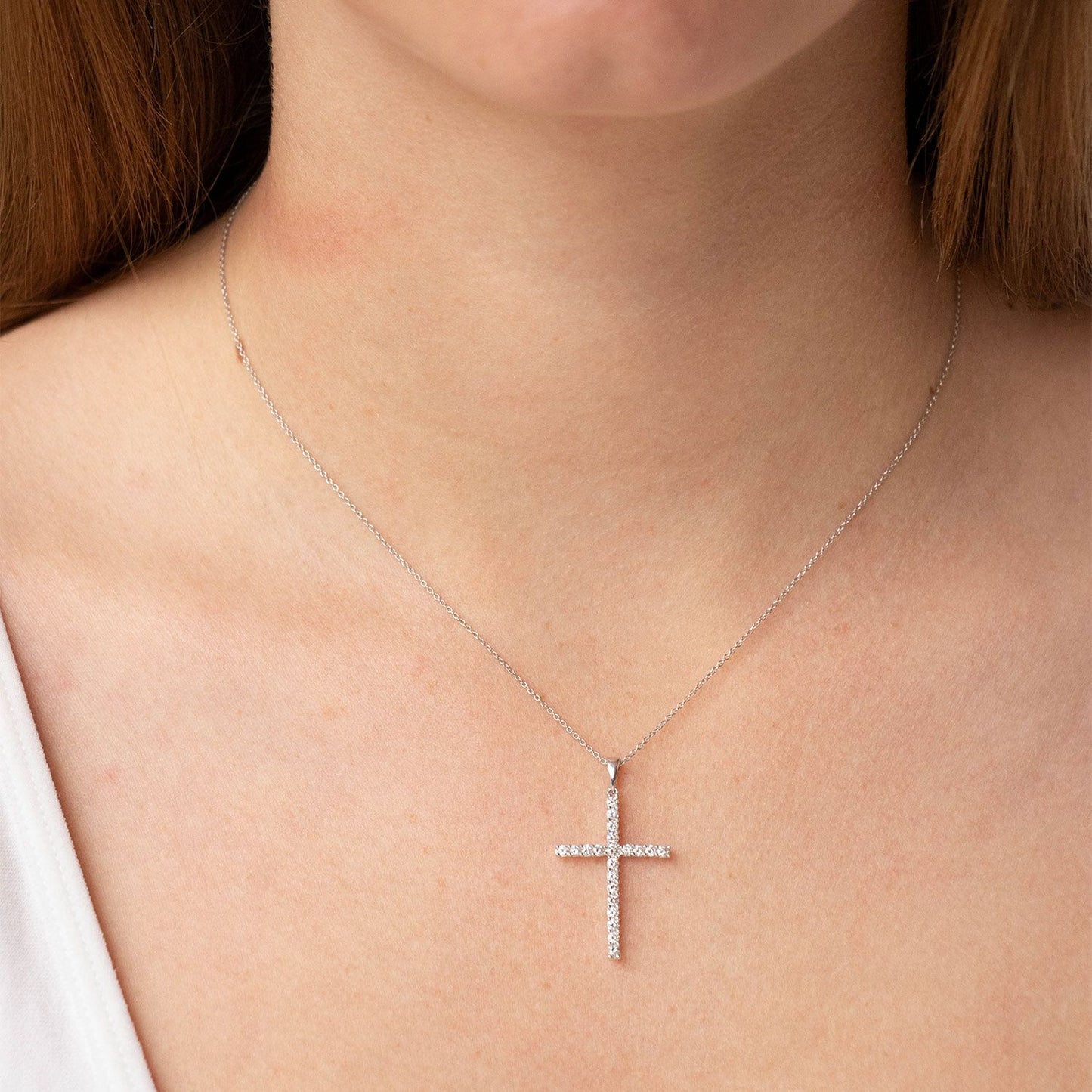 Diamond Cross Pendant