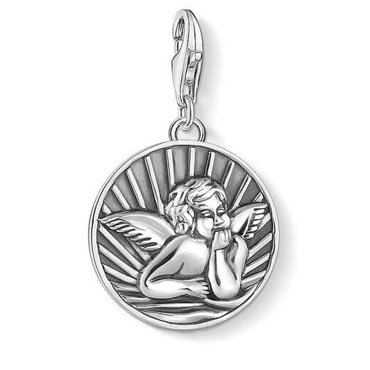 Charm Pendant "Disc Guardian Angel"