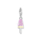 Charm Pendant Popsicle With White Stones