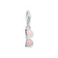 Charm Pendant Sunglasses With white stones