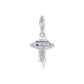 Violet UFO Charm Pendant