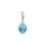 Blue Alien Charm Pendant