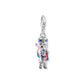 Silver Nutcracker Charm With Sugar Cane