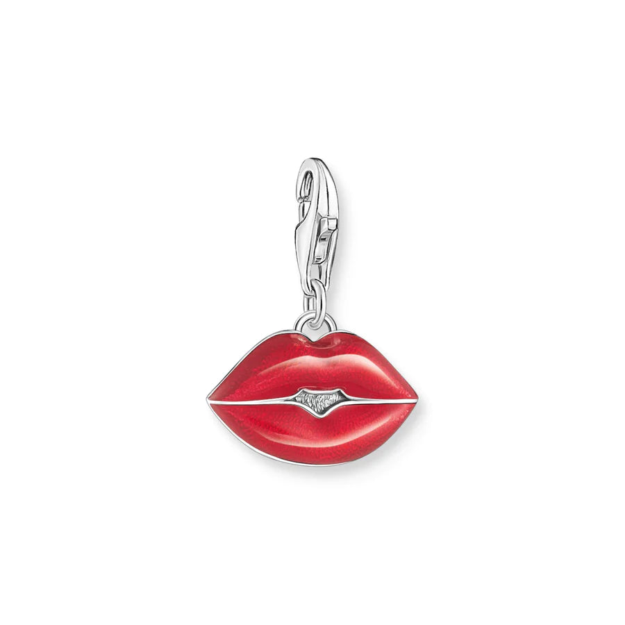 Red Lips Charm Pendant