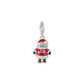 Santa Claus Charm Pendant
